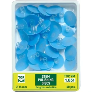 دیسک پرداخت بدون مرکز تک رنگ 40 عدد تور وی ام |  stem Polishing discs pcs40 TorVM