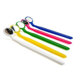 آئينه يکبار مصرف دندانپزشکی (گرد و تخت) زلال طب شیمی | Disposable dental mirror (round and flat)