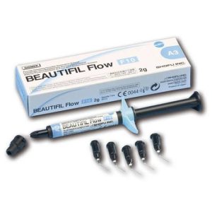 کامپوزیت بیوتیفیل 2 فلو F10 (High Flow) آوا طب برنا (2گرم) |  Beautifil II Flow F10 (High Flow) Composite Ava Teb Borna (2g)